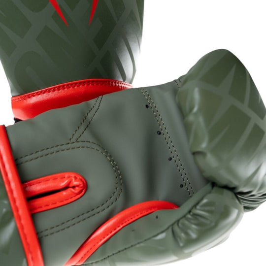 Venum Contender 1.5 XT Kids Boxing Gloves - Army Green/Orange