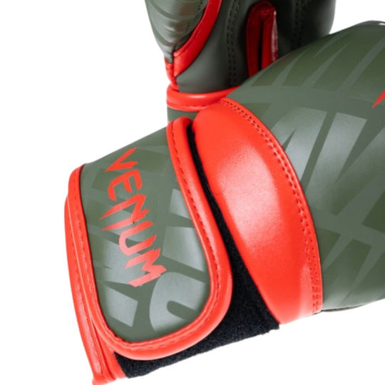 Venum Contender 1.5 XT Kids Boxing Gloves - Army Green/Orange