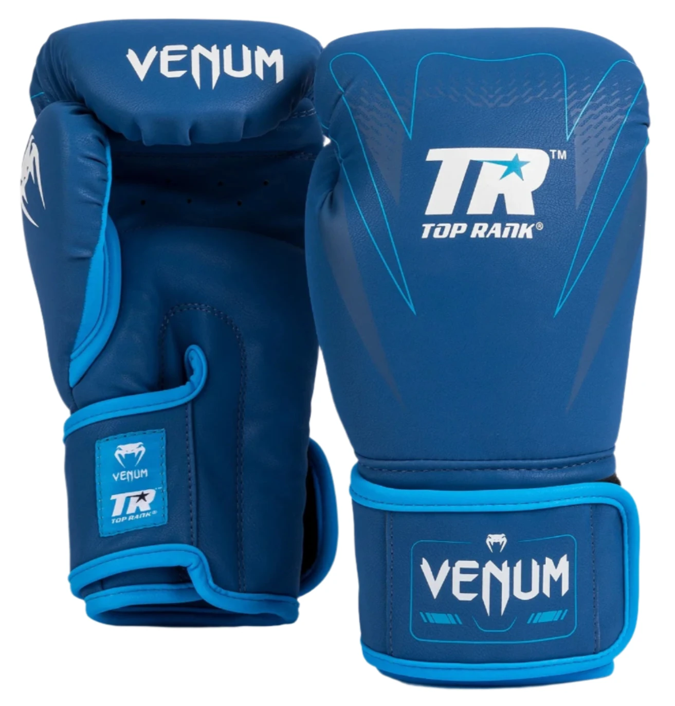 Venum X Top Rank Original Impact Boxing Gloves - Navy Blue
