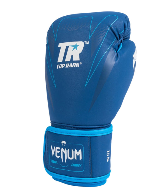 Venum X Top Rank Original Impact Boxing Gloves - Navy Blue