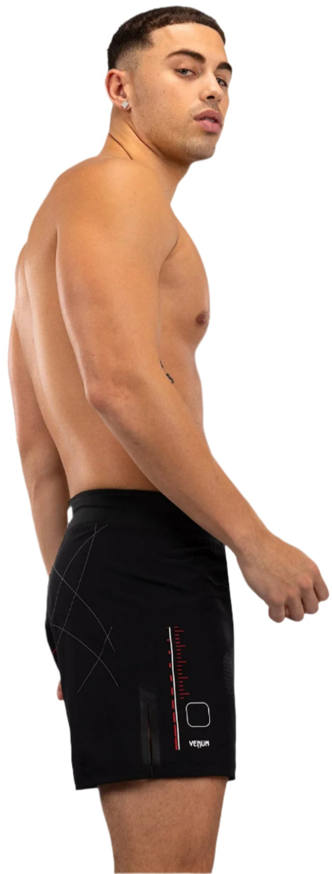 Venum Tactical XT Fightshorts - Black/Fire Red
