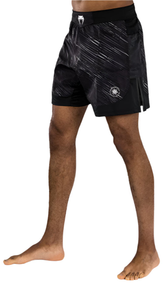 Venum Rapid Fight Shorts - Black/Storm Grey