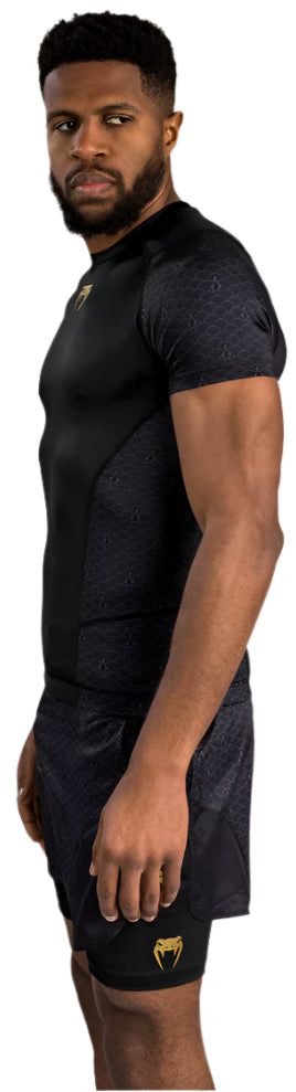 Venum X Assassin's Creed Shadows Rashguard Short Sleeve - Black
