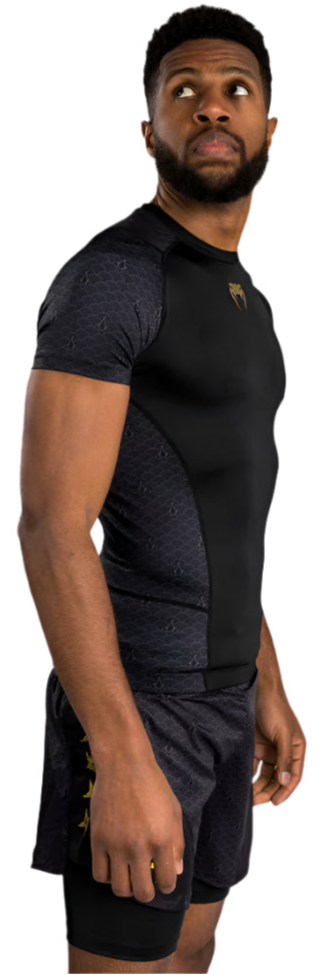 Venum X Assassin's Creed Shadows Rashguard Short Sleeve - Black