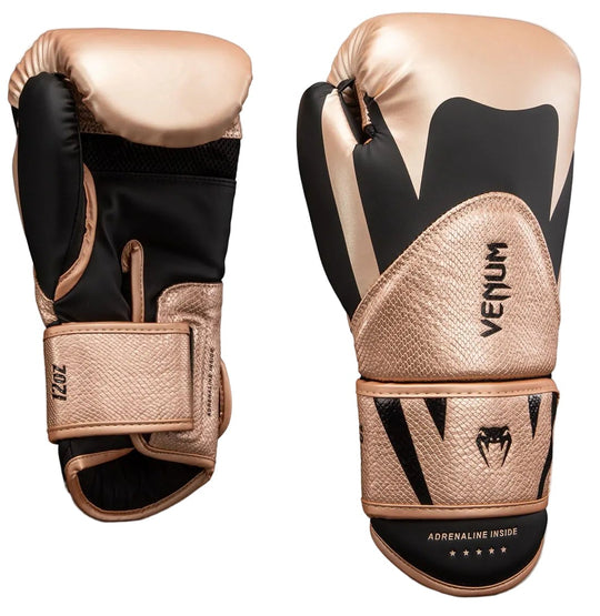 Venum Challenger 4.0 Scales Boxing Gloves - Pearly Pink/Black