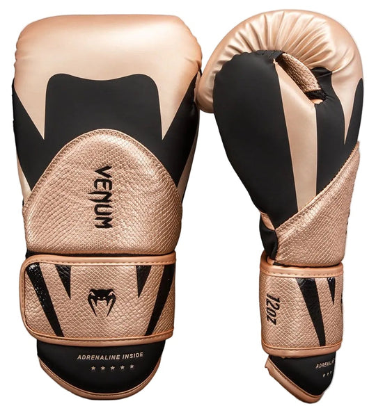 Venum Challenger 4.0 Scales Boxing Gloves - Pearly Pink/Black