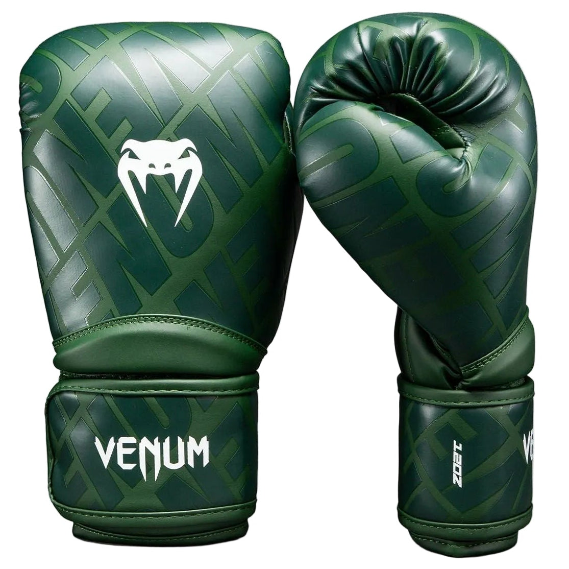 Venum Contender 1.5 XT 3D Boxing Gloves - Forest Green
