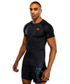 Venum Thunder Dragon Short Sleeves Rashguard - Black/Grey/Copper
