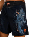 Venum Thunder Dragon Fightshorts - Black/Grey/Copper