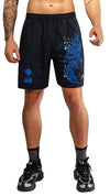Venum Thunder Dragon Training Shorts - Black/Royal Blue