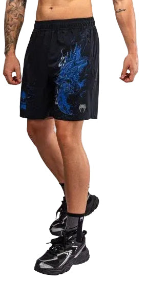 Venum Thunder Dragon Training Shorts - Black/Royal Blue