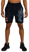 Venum Thunder Dragon Training Shorts - Black/Grey/Copper