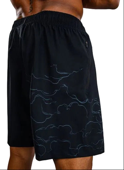 Venum Thunder Dragon Training Shorts - Black/Grey/Copper