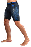 Venum Thunder Dragon Vale Tudo Shorts - Black/Royal Blue