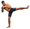 Venum Thunder Dragon Vale Tudo Shorts - Black/Royal Blue