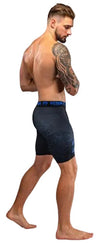 Venum Thunder Dragon Vale Tudo Shorts - Black/Royal Blue