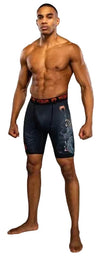 Venum Thunder Dragon Vale Tudo Shorts - Black/Grey/Copper