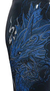 Venum Thunder Dragon Spats - Black/Royal Blue