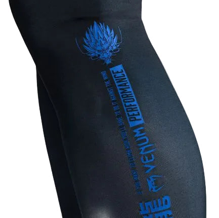 Venum Thunder Dragon Spats - Black/Royal Blue