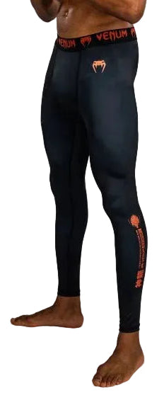 Venum Thunder Dragon Spats - Black/Grey/Copper