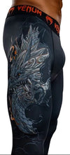 Venum Thunder Dragon Spats - Black/Grey/Copper