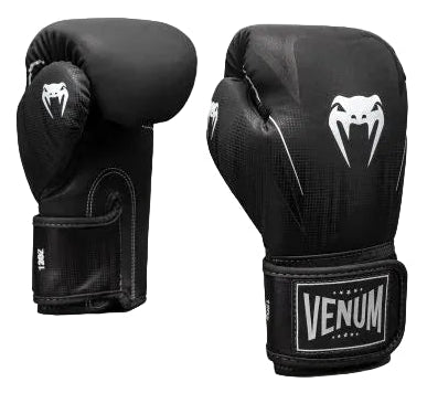 Venum Stealth Boxing Gloves - Black/White