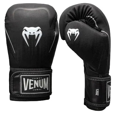 Venum Stealth Boxing Gloves - Black/White