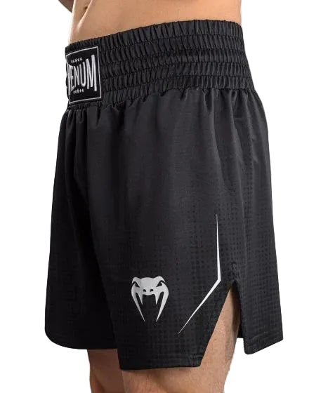 Venum Stealth Boxing Shorts - Black/White