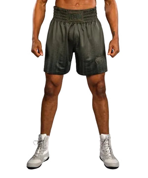 Venum Stealth Boxing Shorts - Khaki/Dark Green