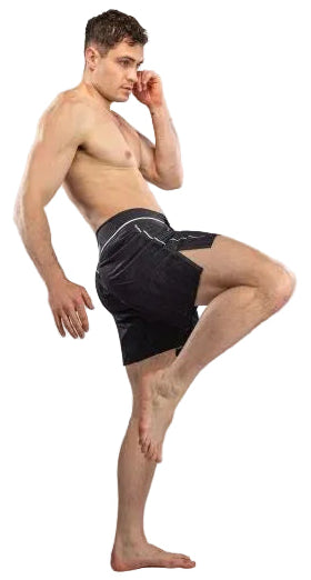 Venum Stealth Fightshorts - Black/White
