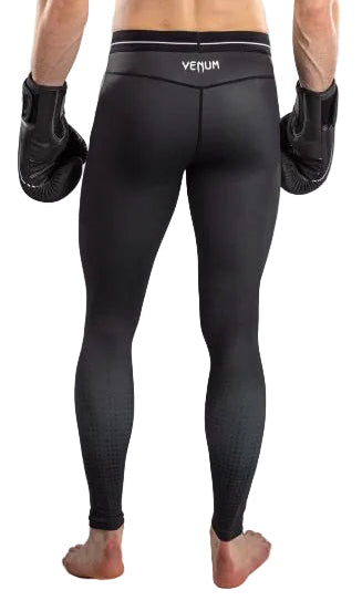 Venum Stealth Spats - Black/White
