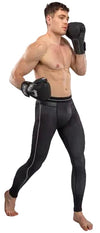 Venum Stealth Spats - Black/White