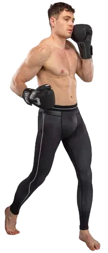 Venum Stealth Spats - Black/White