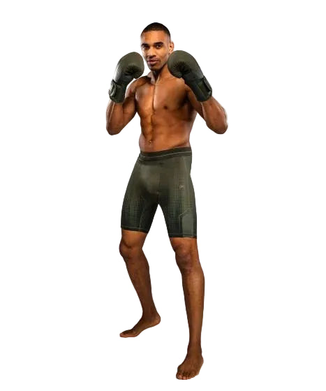 Venum Stealth Vale Tudo Shorts - Khaki/Dark Green