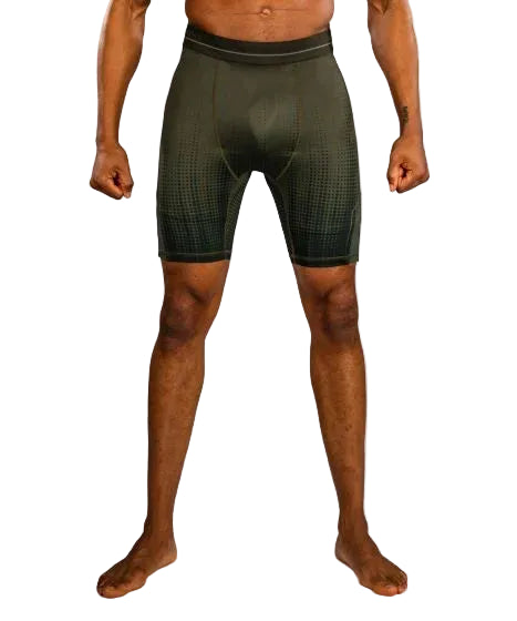Venum Stealth Vale Tudo Shorts - Khaki/Dark Green