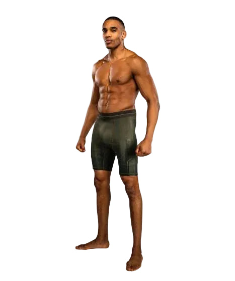 Venum Stealth Vale Tudo Shorts - Khaki/Dark Green