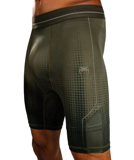 Venum Stealth Vale Tudo Shorts - Khaki/Dark Green