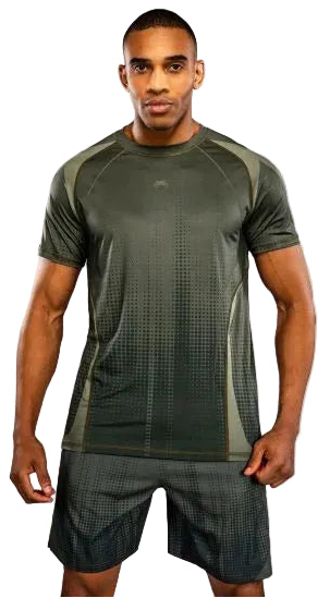 Venum Stealth Dry-Tech T-Shirt - Khaki/Dark Green