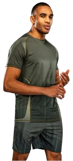 Venum Stealth Dry-Tech T-Shirt - Khaki/Dark Green