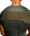 Venum Stealth Short Sleeve Rashguard - Khaki/Dark Green