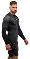 Venum Streamline Long Sleeve Rashguard - Black/White