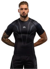 Venum Streamline Short Sleeve Rashguard - Black/White