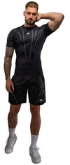 Venum Streamline Short Sleeve Rashguard - Black/White