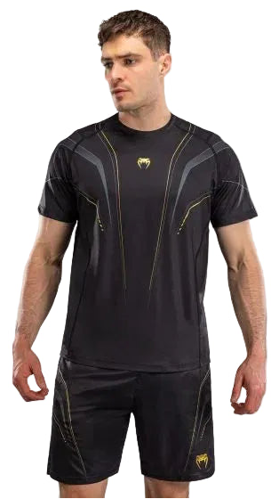 Venum Streamline Dry-Tech T-Shirt - Black/Gold