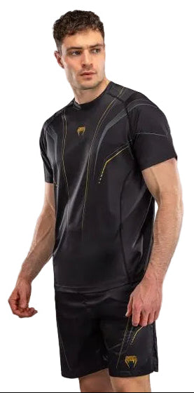 Venum Streamline Dry-Tech T-Shirt - Black/Gold
