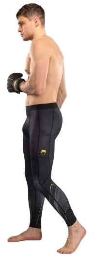 Venum Streamline Spats - Black/Gold