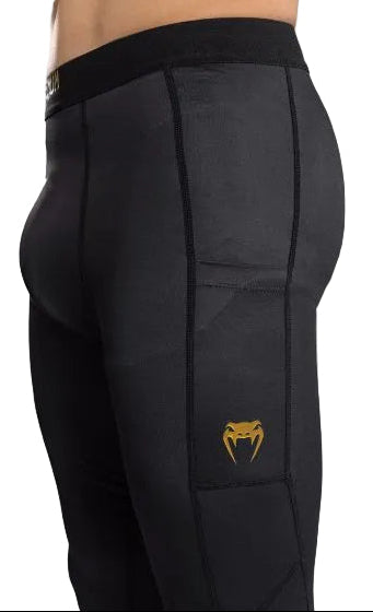 Venum Streamline Spats - Black/Gold