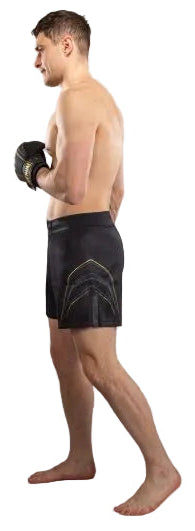 Venum Streamline Fightshorts - Black/Gold