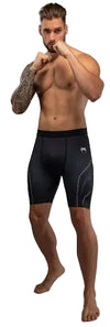 Venum Streamline Vale Tudo Shorts - Black/White