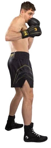 Venum Streamline Boxing Shorts - Black/Gold